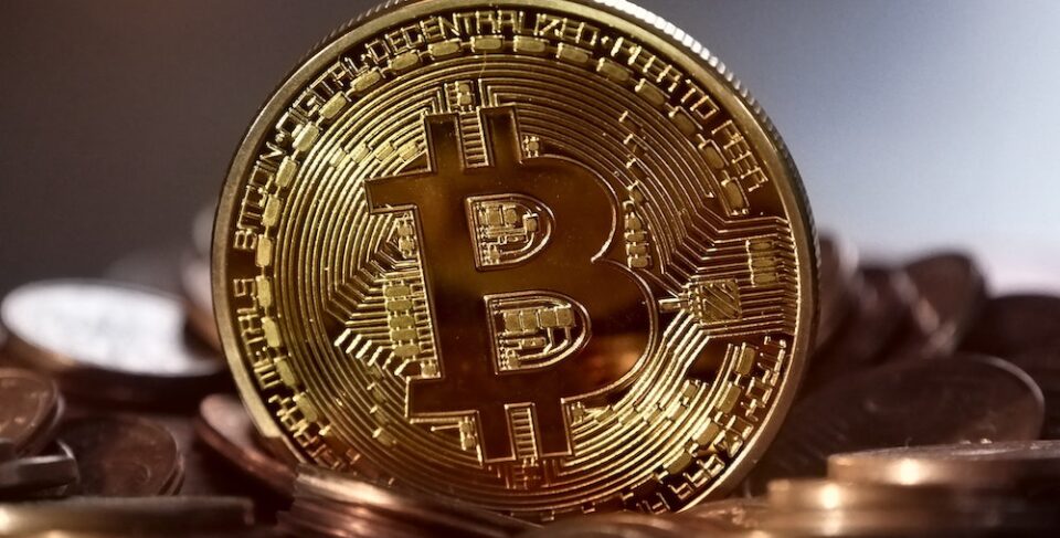 Bitcoin i form av mynt